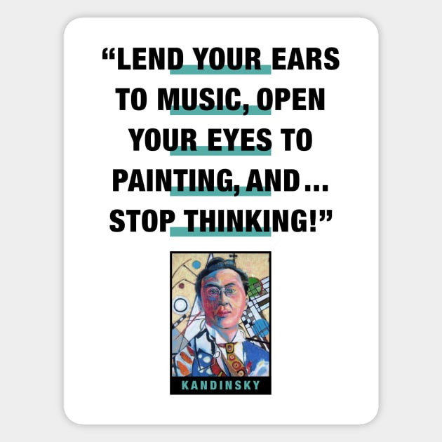 Kadinsky Quote Sticker by PLAYDIGITAL2020